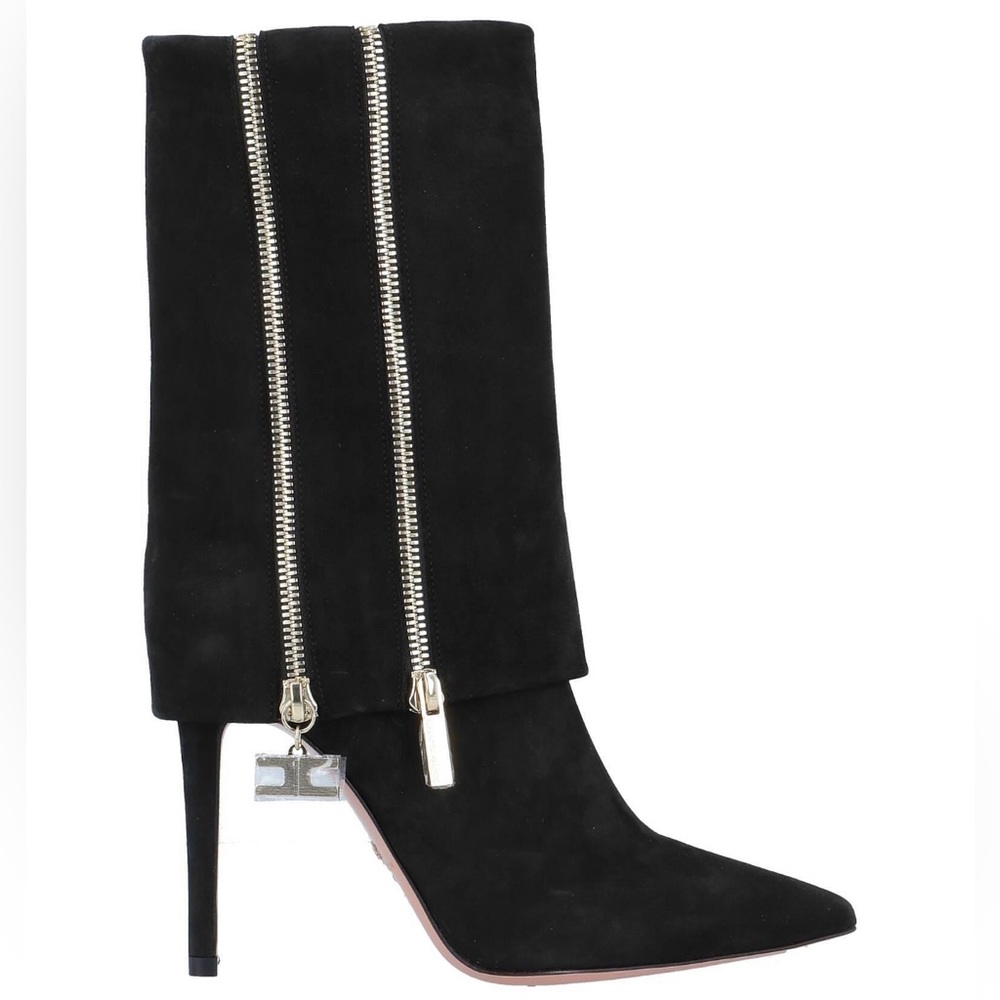 Elisabetta Franchi suede boots